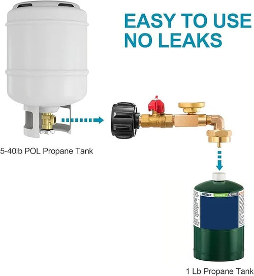 Precision Adapter for Propane Filling – Accurate and Easy to Use