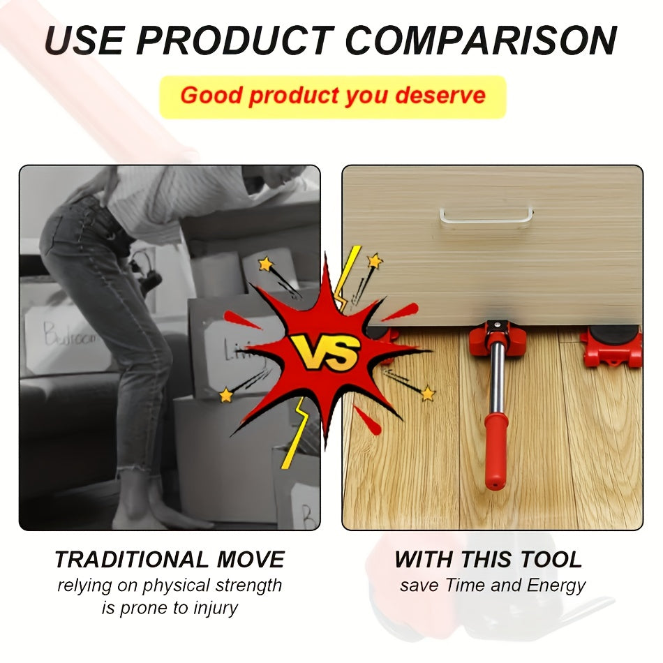 5-Piece Furniture Roller Set