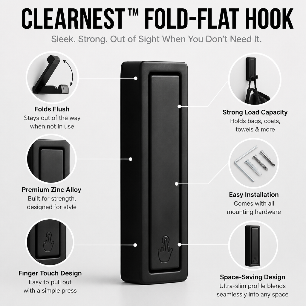 ClearNest™ — Instantly Free Up Space and Bring Calm to Your Home