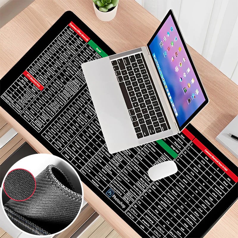 Pro Keyboard Mat for Enhanced Focus and Workspace Stability