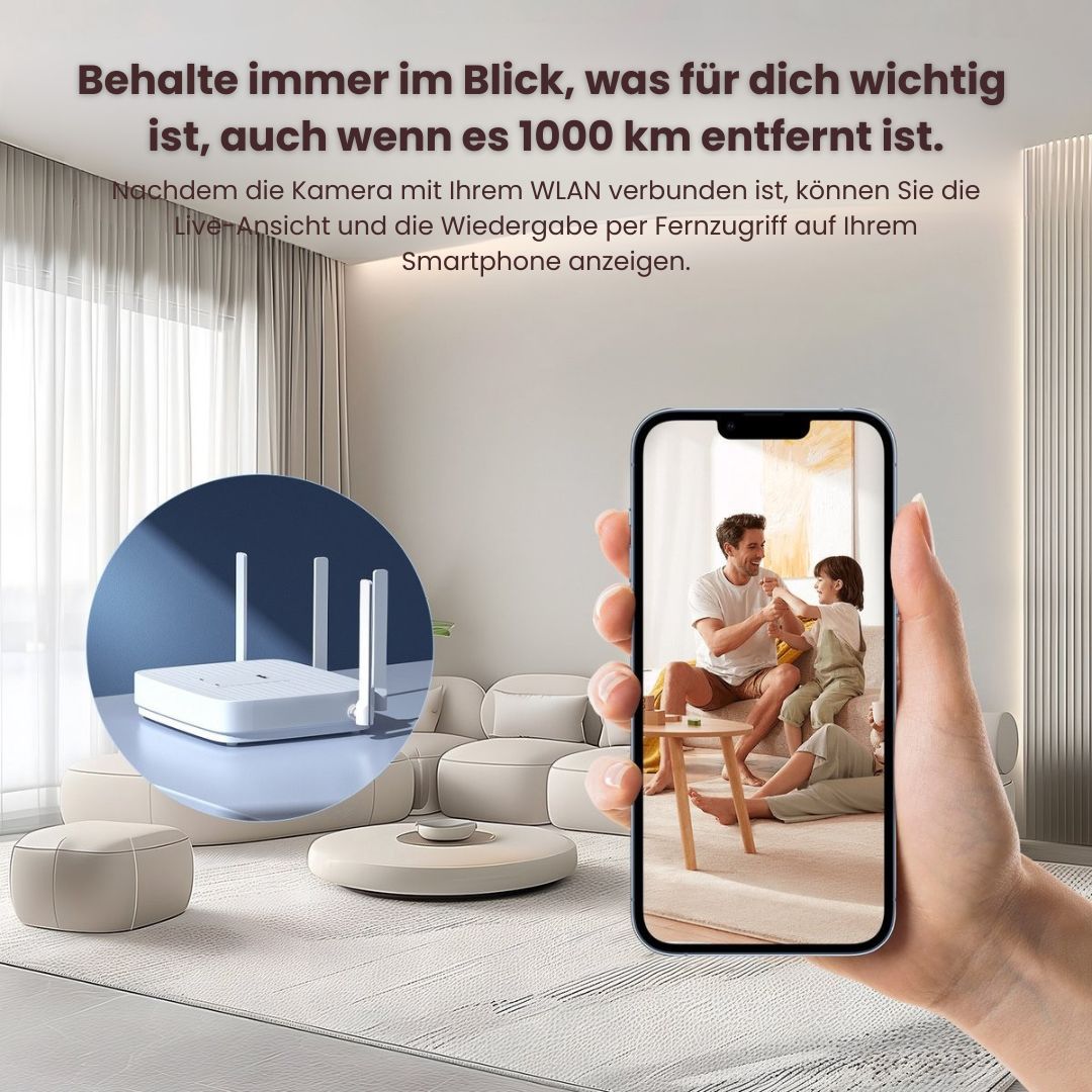 Indoor Security Camera | Motion Sensor & Night Vision | HomeEye