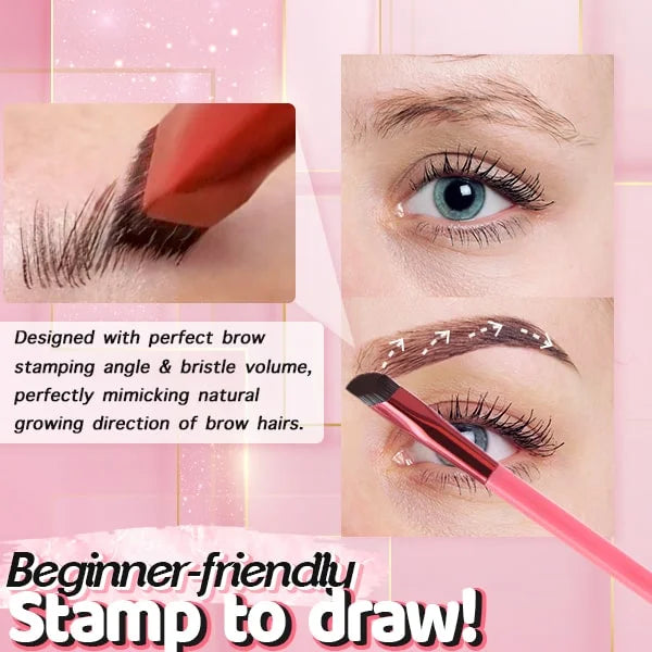 BrowMimic™ 4D Hair Stroke Brush — Create Naturally Full Brows That Command Attention Instantly