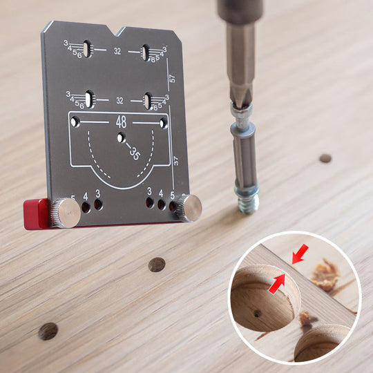 Hinge Drilling Set for Effortless and Flawless Furniture Assembly
