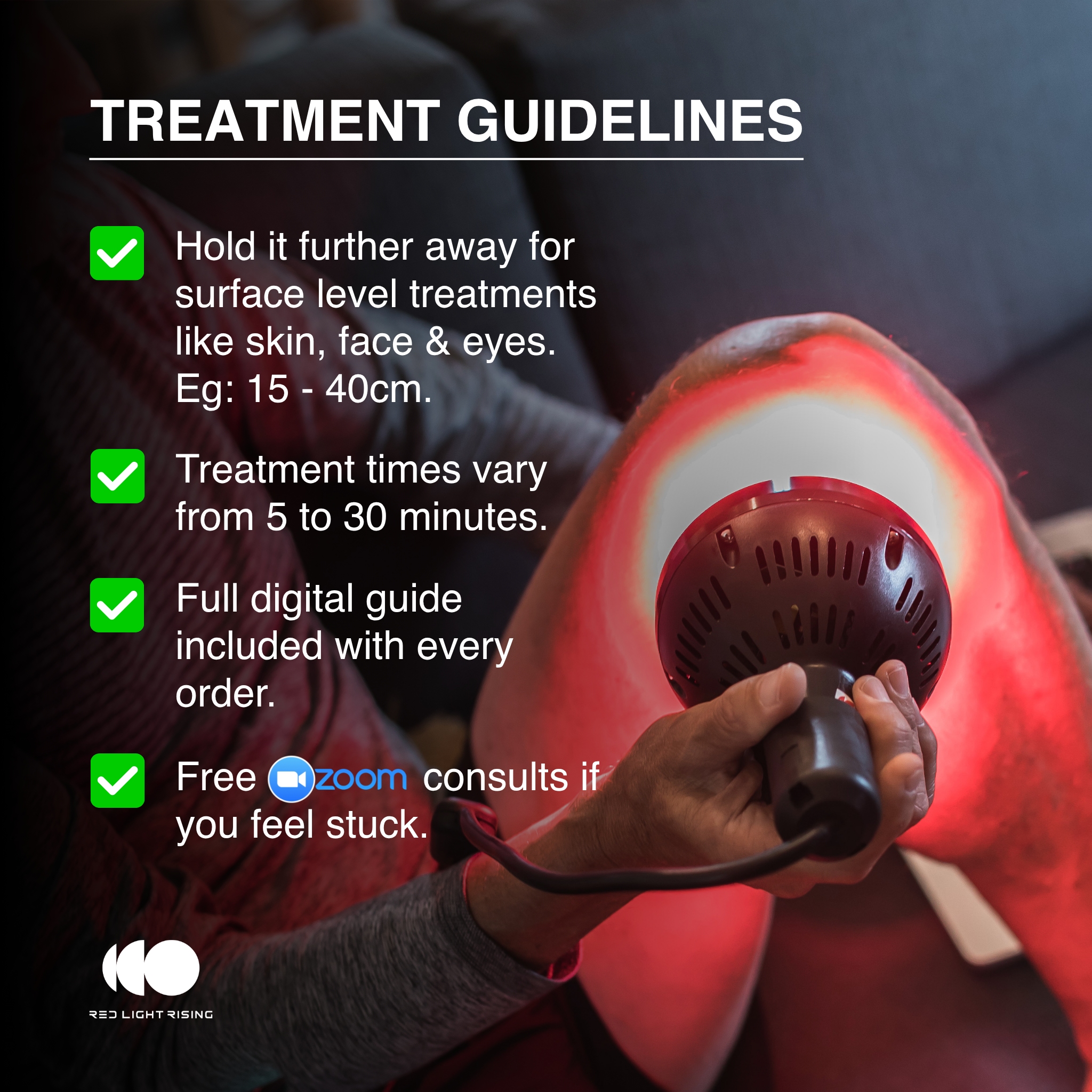 Portable Red Light Therapy Tool for At-Home Treatment