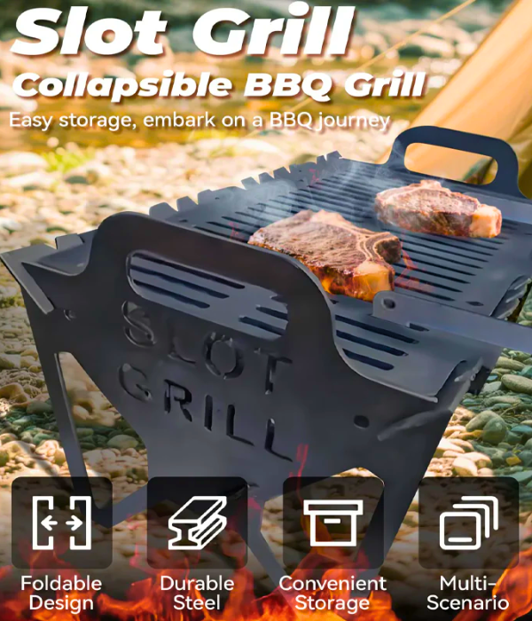 Portable Charcoal Grill – Compact and Easy to Transport