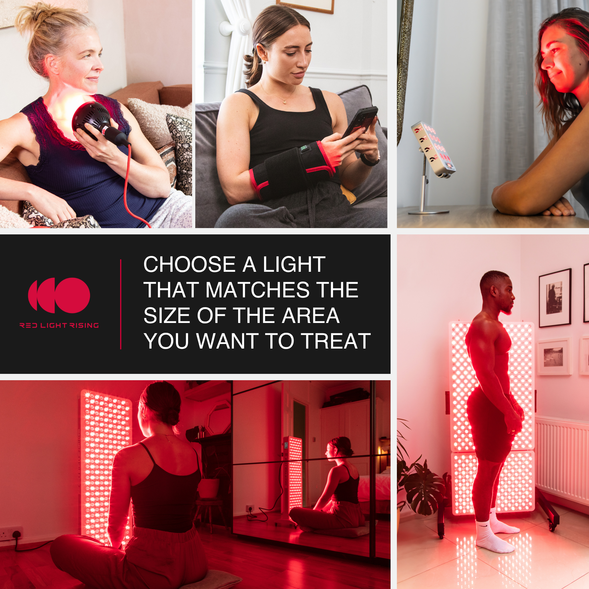 Portable Red Light Therapy Tool for At-Home Treatment
