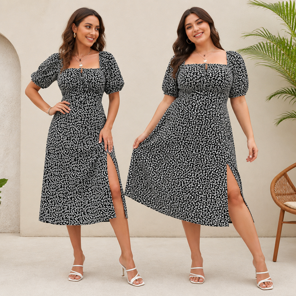 SereniFlair™ Dress — Breeze Through Your Day with Effortless Comfort and Head-Turning Style