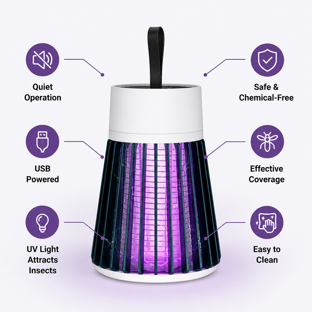 MosQuiShield™ — Silent, Chemical-Free Protection for Peaceful, Mosquito-Free Nights