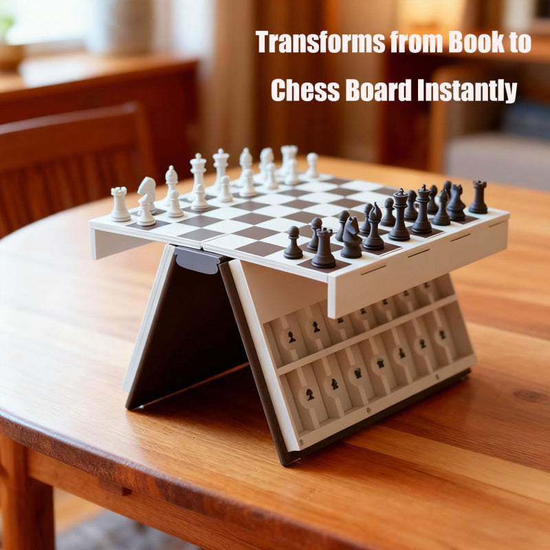Strategic Chess Organizer - Enjoy Calm Gameplay Anytime, Anywhere
