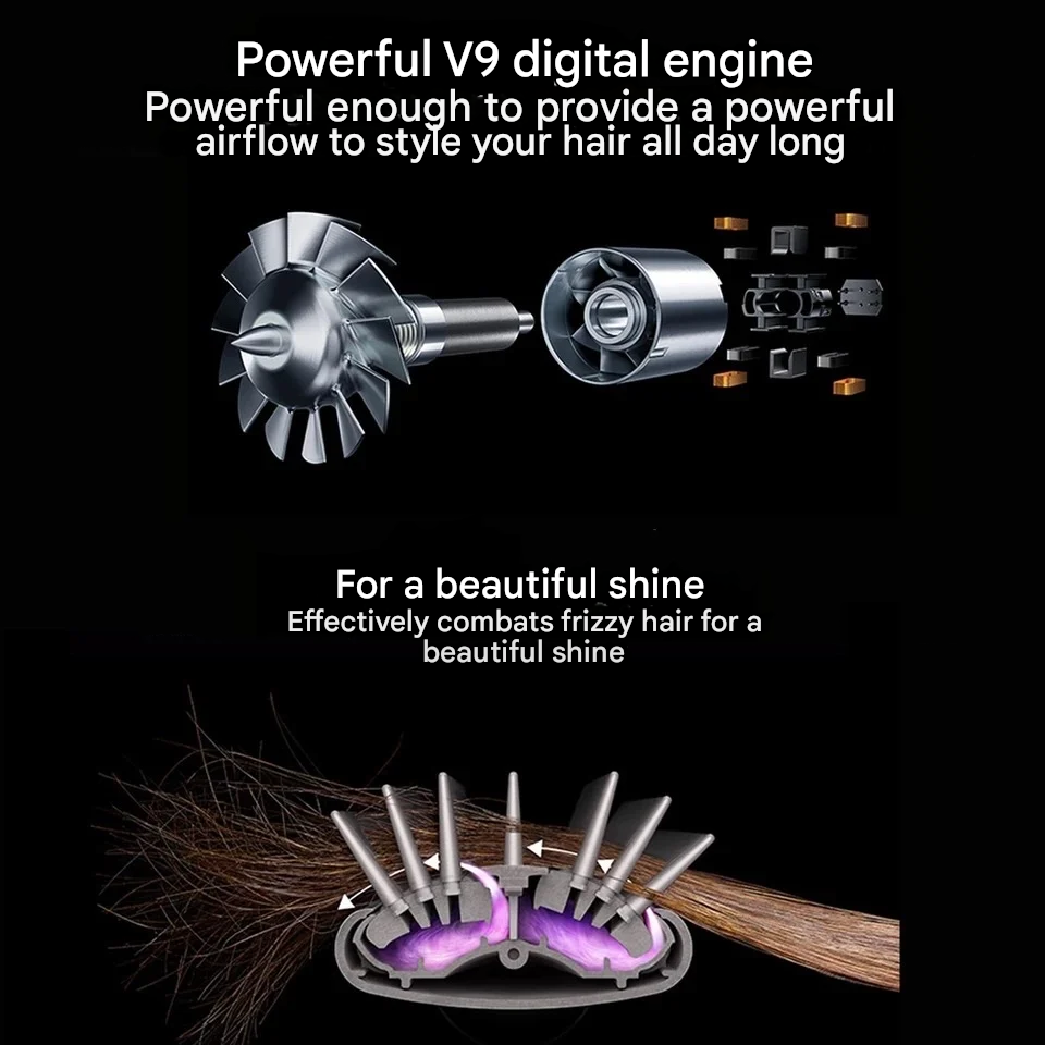 Achieve Any Look with Silky Shiny Hair and Professional Styling in Minutes