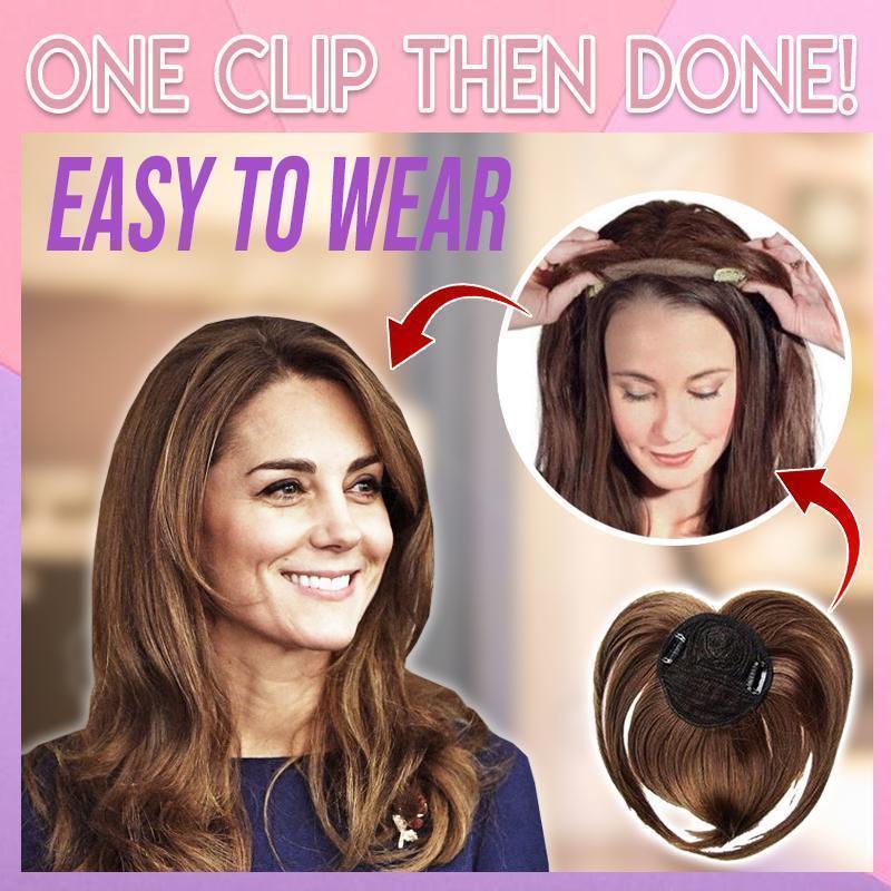 SilkaMane™ Hair Topper Clip — Instantly Restore Confidence with Natural, Fuller Hair That Moves with You