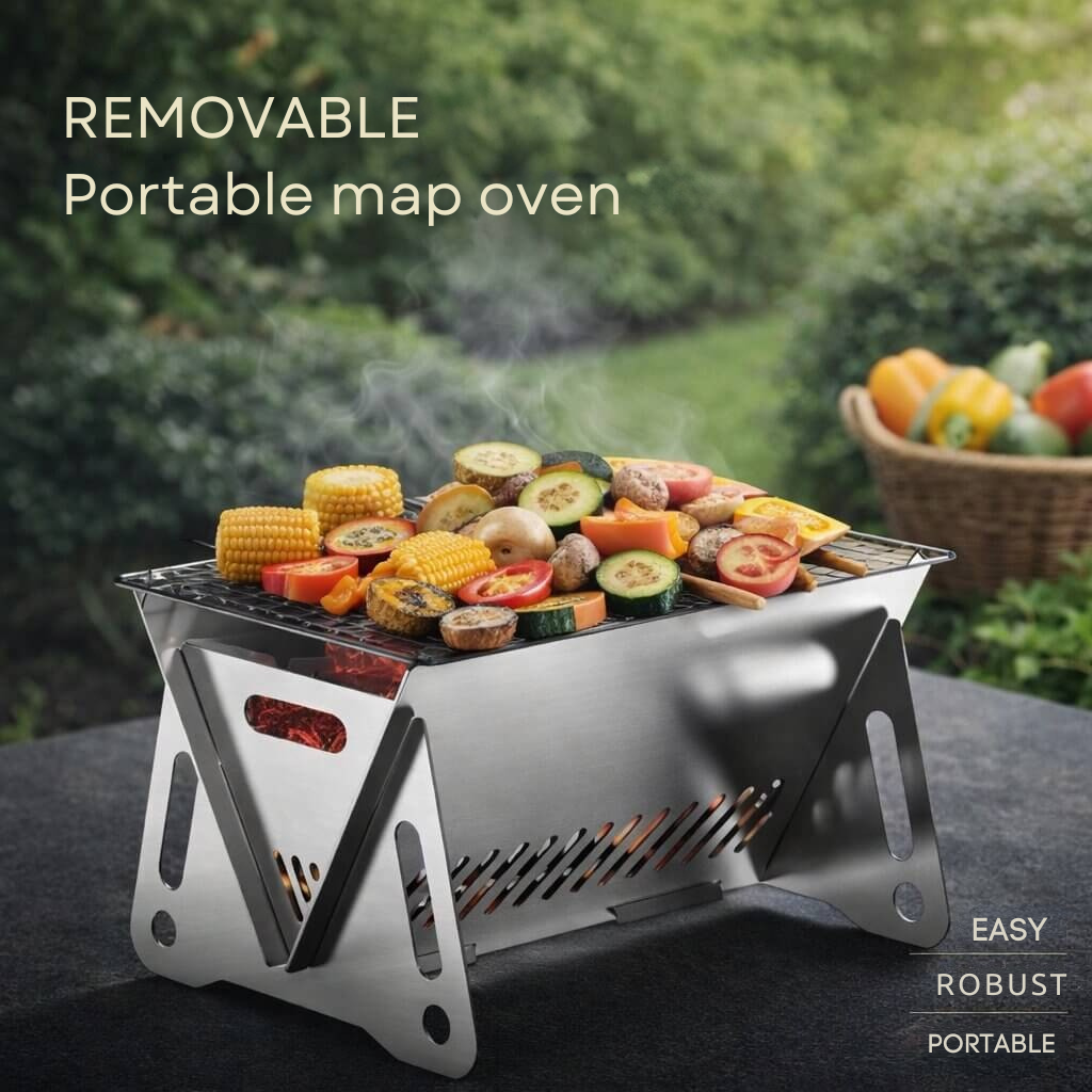 Charcoal BBQ | Fast Setup | Sturdy Build | OutdoorFlamme