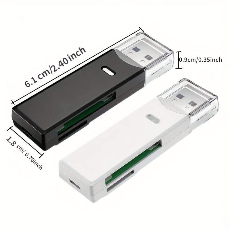 SD and MicroSD Card Reader with USB 3.0 Connectivity