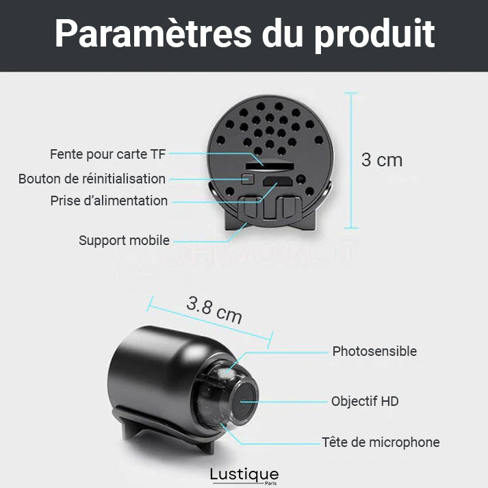 TrueSight™ Mini Camera — See Every Moment Clearly, Stay Totally Secure Anywhere