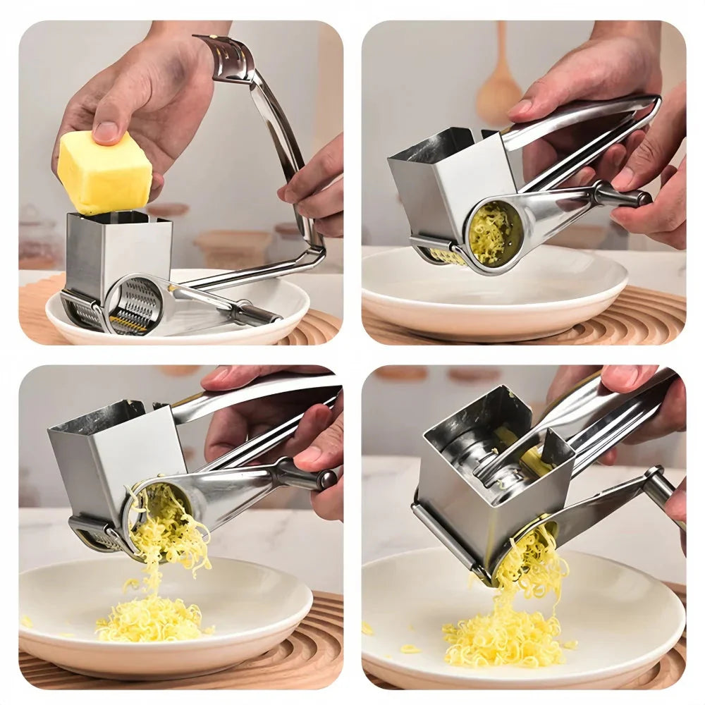Effortlessly Grate with Steel – Perfect Every Meal