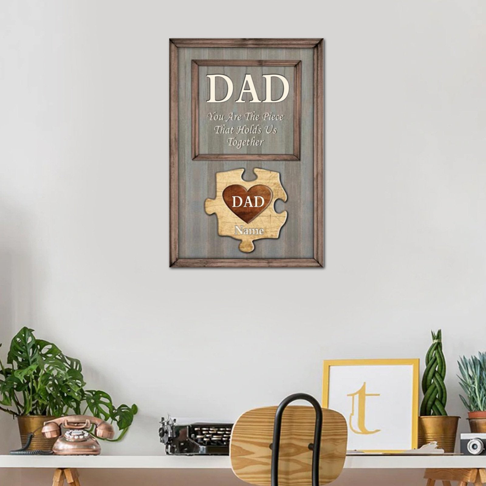 Wooden Heart Puzzle — Unique Pieces for Deep Connections