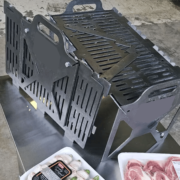Compact Grill – Enjoy Barbecue Anywhere in Just 60 Seconds