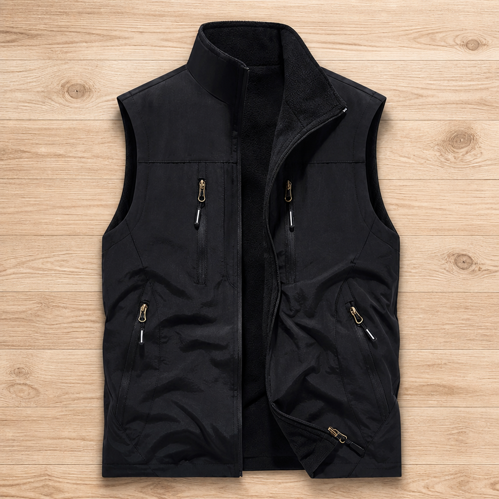 TitanShield™ Oversized Sleeveless Jacket — Own Every Moment with Unmatched Warmth and Secure Freedom