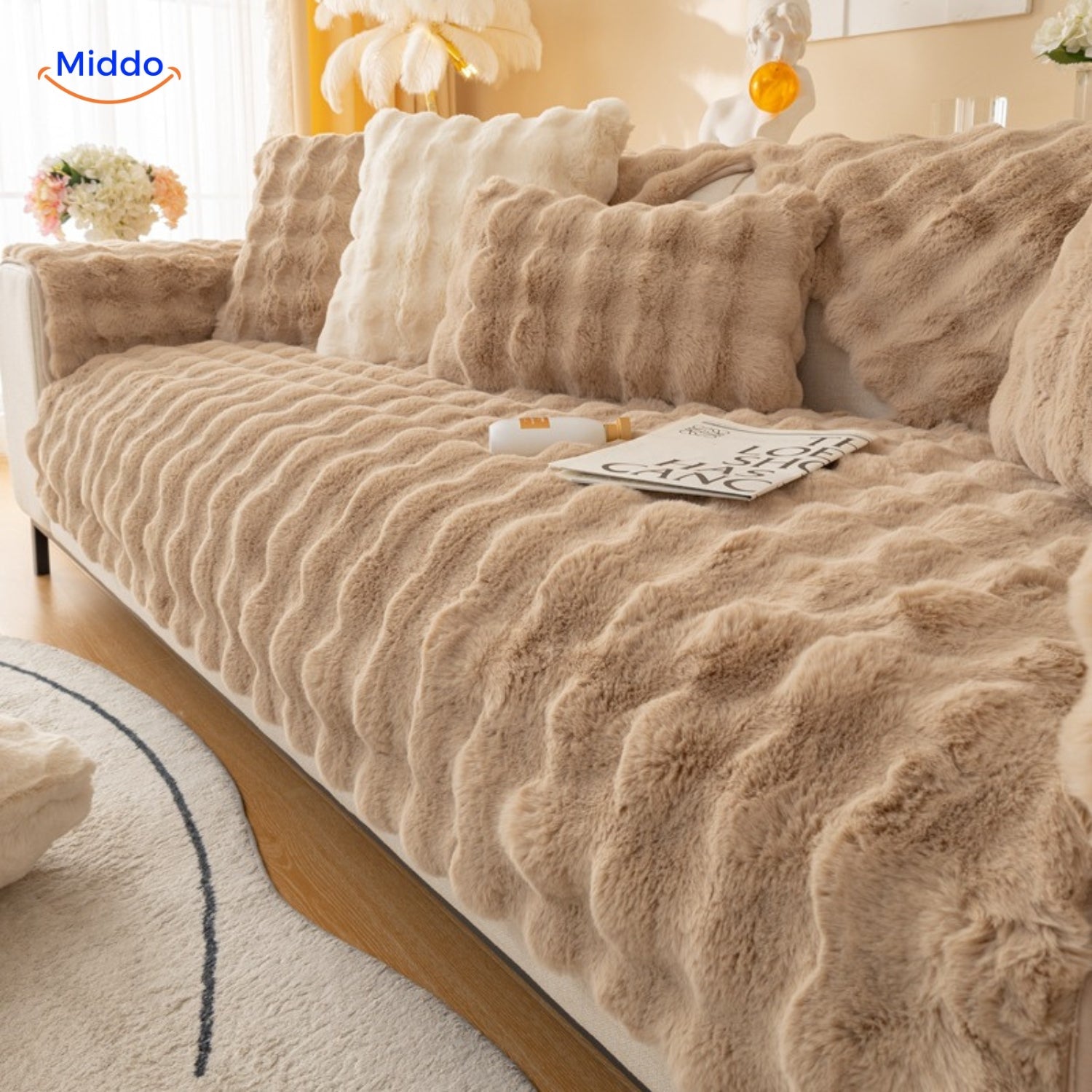 VelvEase™ Winter Covers — Turn Your Sofa into a Warm, Scratch-Free Haven All Season Long