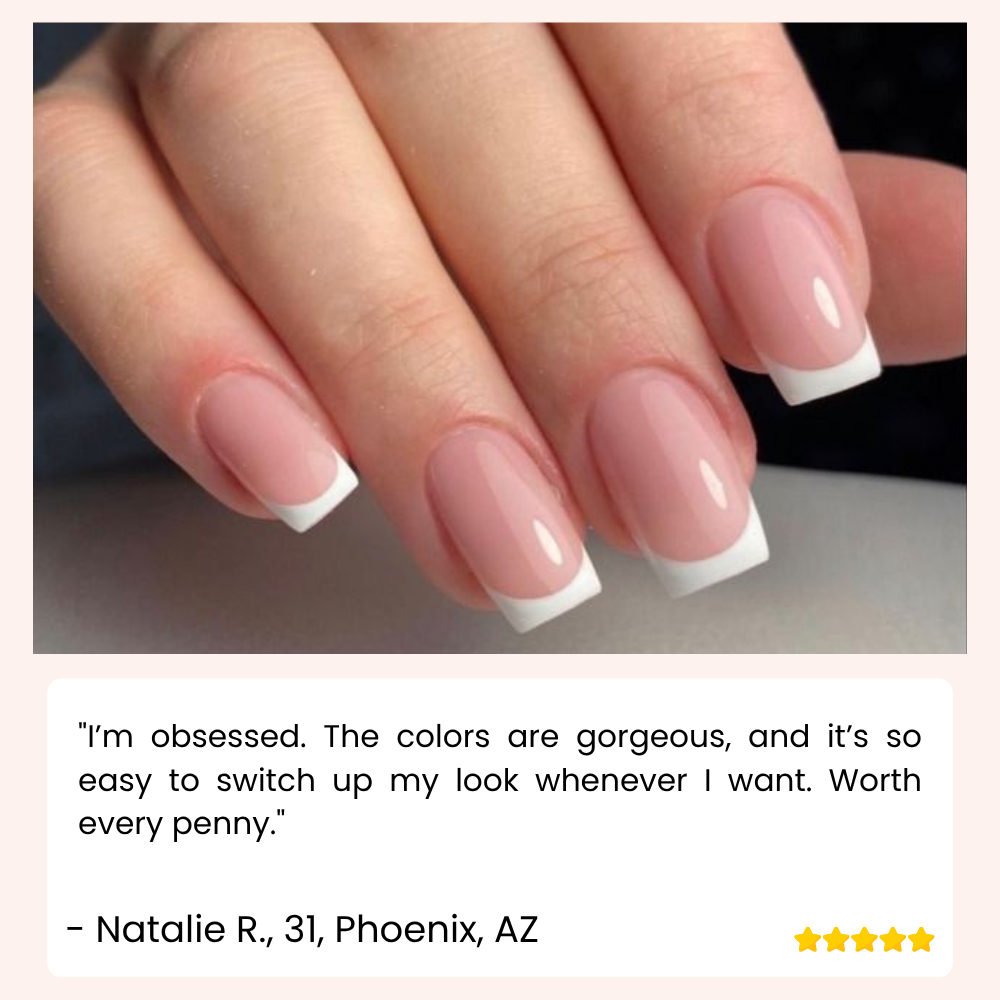 LumiLuxe™ Gel Nail Set — Salon-Perfect Nails That Boost Your Confidence Every Day