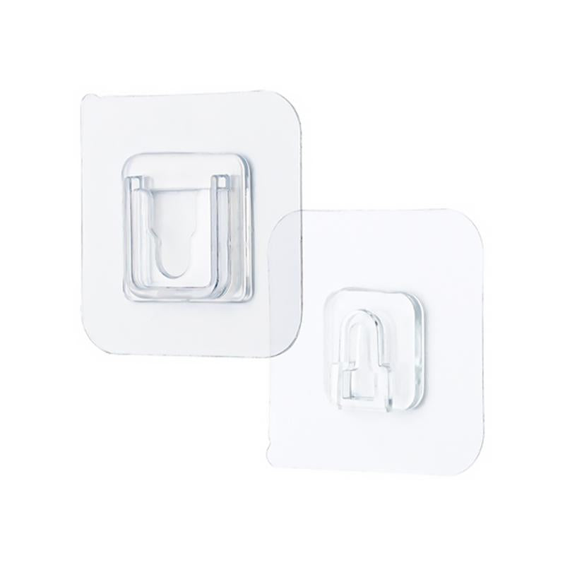 StickEase | Double-sided adhesive wall hooks (5/10/20 sets)