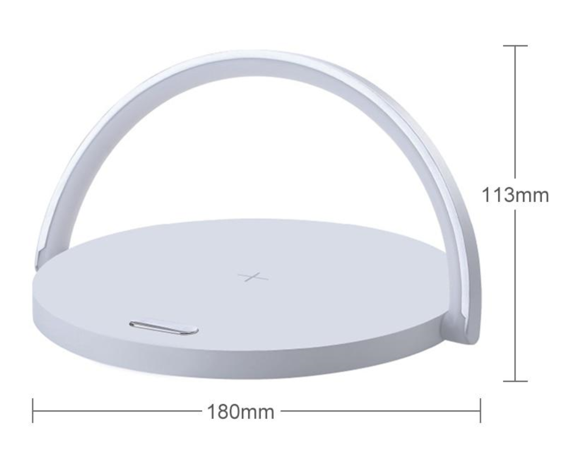 Wireless Charging Bedside Lamp – 3-in-1 Ambient Night Light and Station