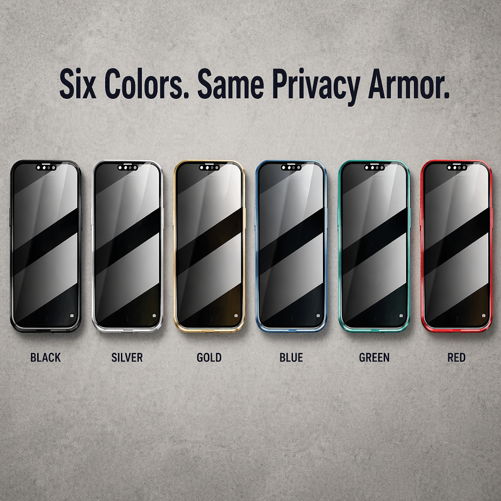 StealthGuard™ Privacy Armor — Block Screen Peepers and Guard Both Sides in Seconds
