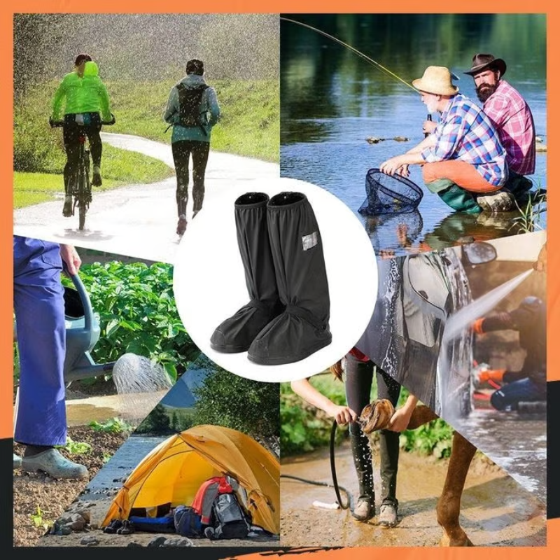 HydroGuard™ Boot Shields — Fearlessly Tackle Every Storm with Dry, Steady Steps