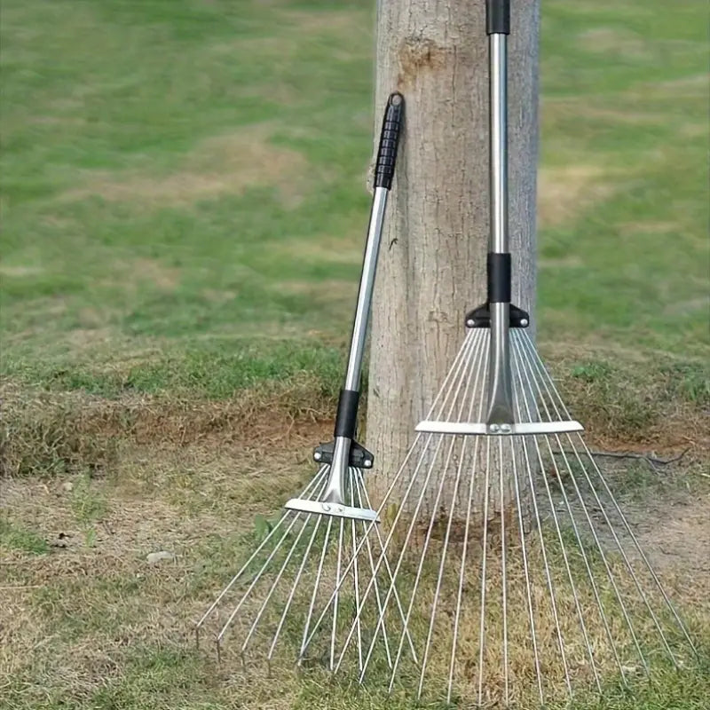 Ergonomic Garden Rake for Back-Friendly Gardening