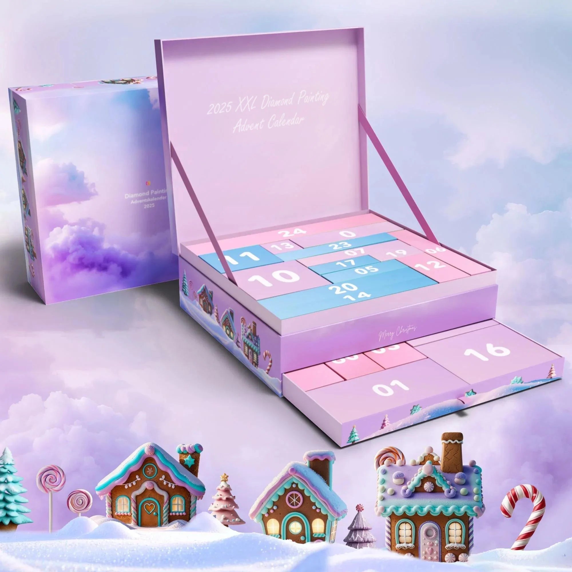 LumiCraft™ Diamond Painting Advent Calendar 2025 — Ignite Daily Joy with Exclusive, Sparkling Creations