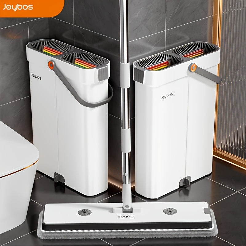 Mop Set with Bucket | Flat Mop in 33 cm or 40 cm Sizes