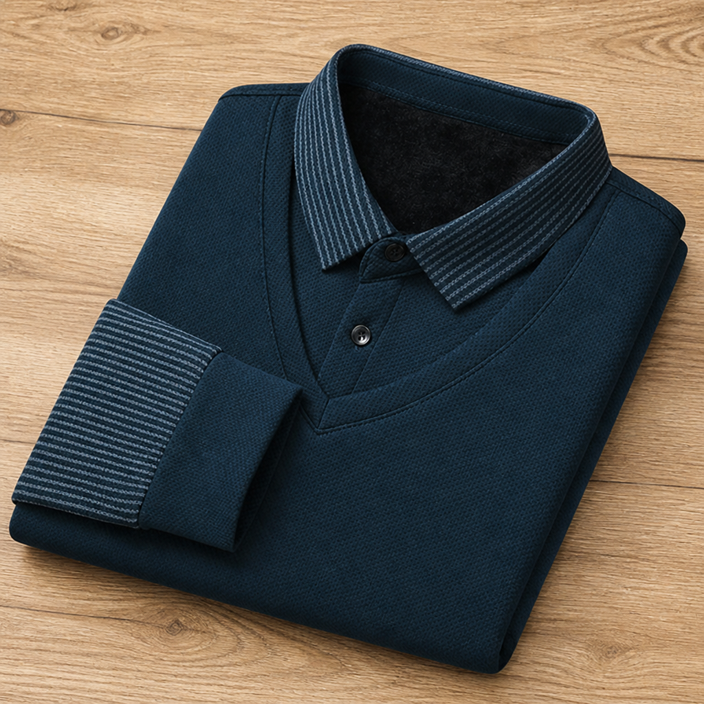 Striped Collar 2-Piece Set™ — Wrap Yourself in Cozy Confidence and Instant Style