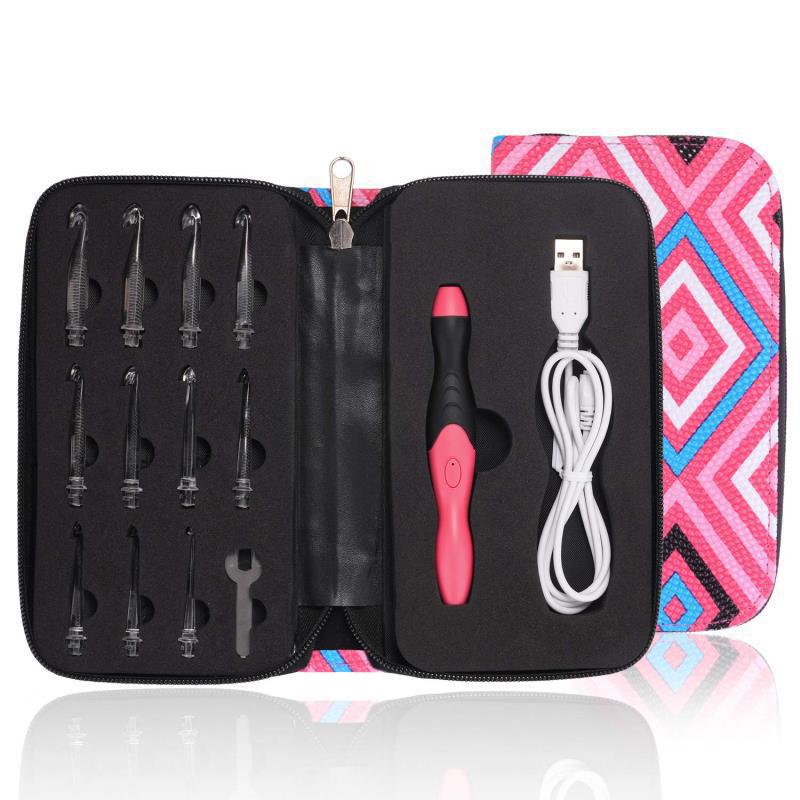LED Crochet Hooks – Eliminate Dark Stitches for Bright Creative Moments!