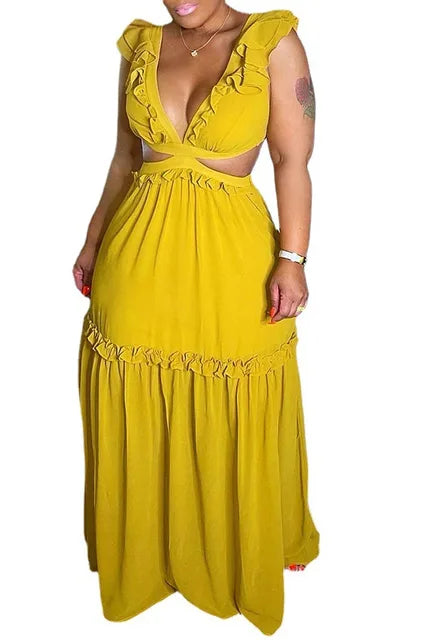 LuxeLure™ Dress V-Neck — Shape Your Curves, Own Every Glance with Effortless All-Day Glamour
