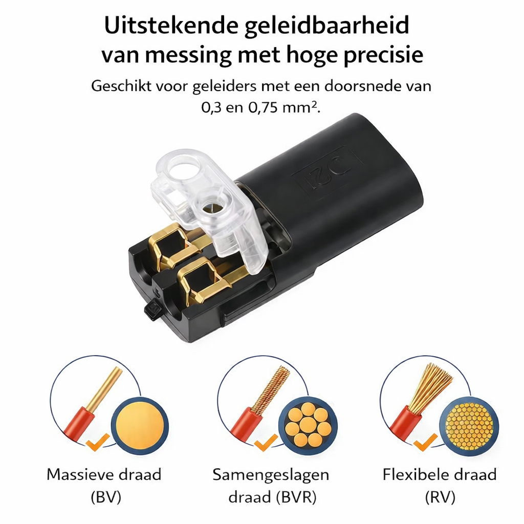 LED Connector for Quick and Easy Connections Without Soldering