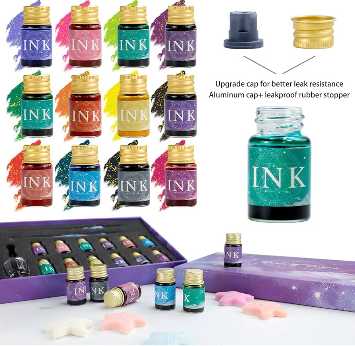 LumaTrail™ Glass Pen — Ignite Your Imagination with Effortless, Dazzling Color Magic