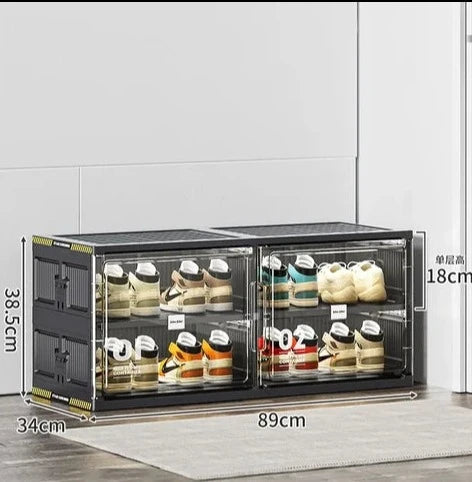 ClearStacker™ — Transform Clutter into Calm and Find Every Shoe Instantly