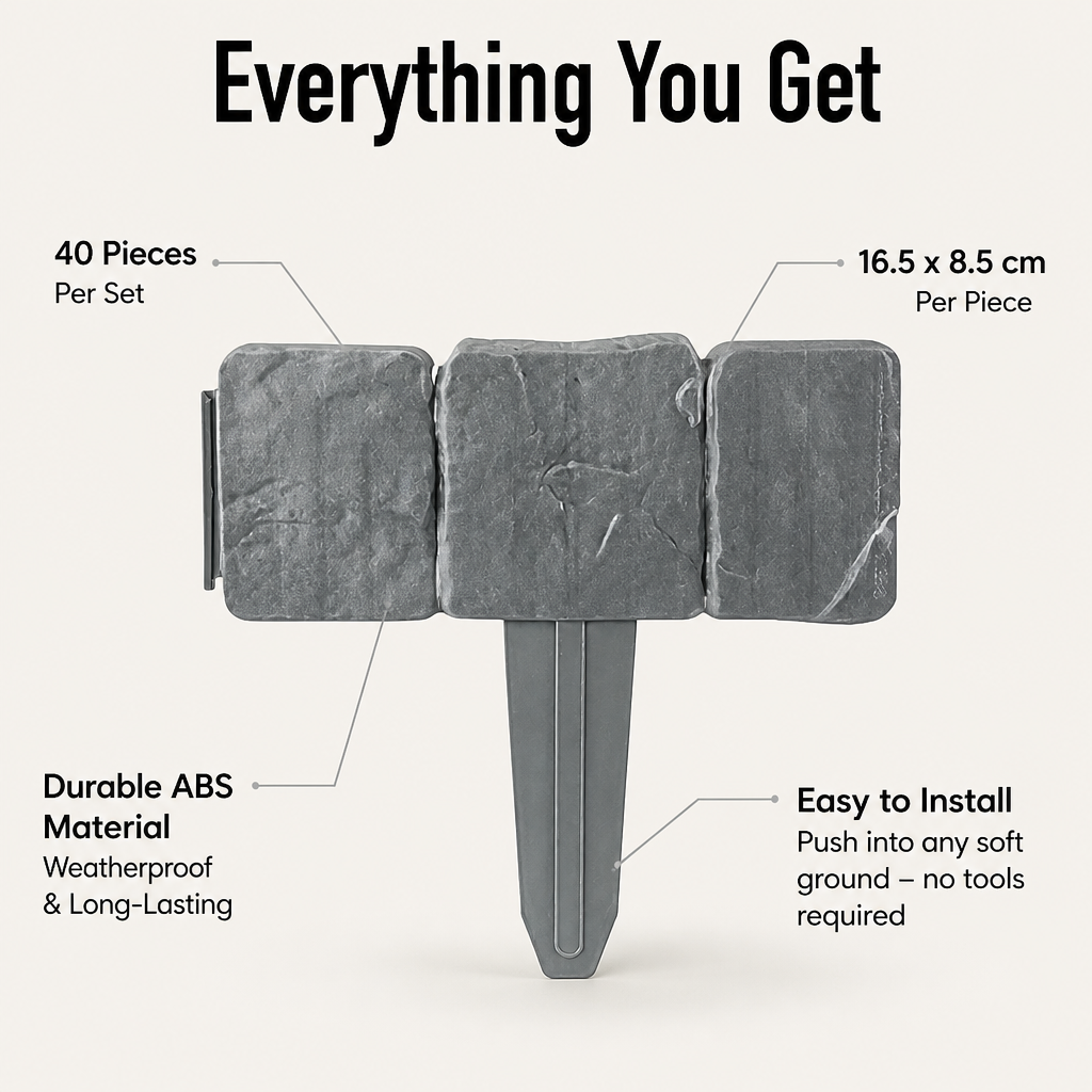StoneAura™ — Transform Your Garden into a Stunning Sanctuary Without the Hassle or Weight