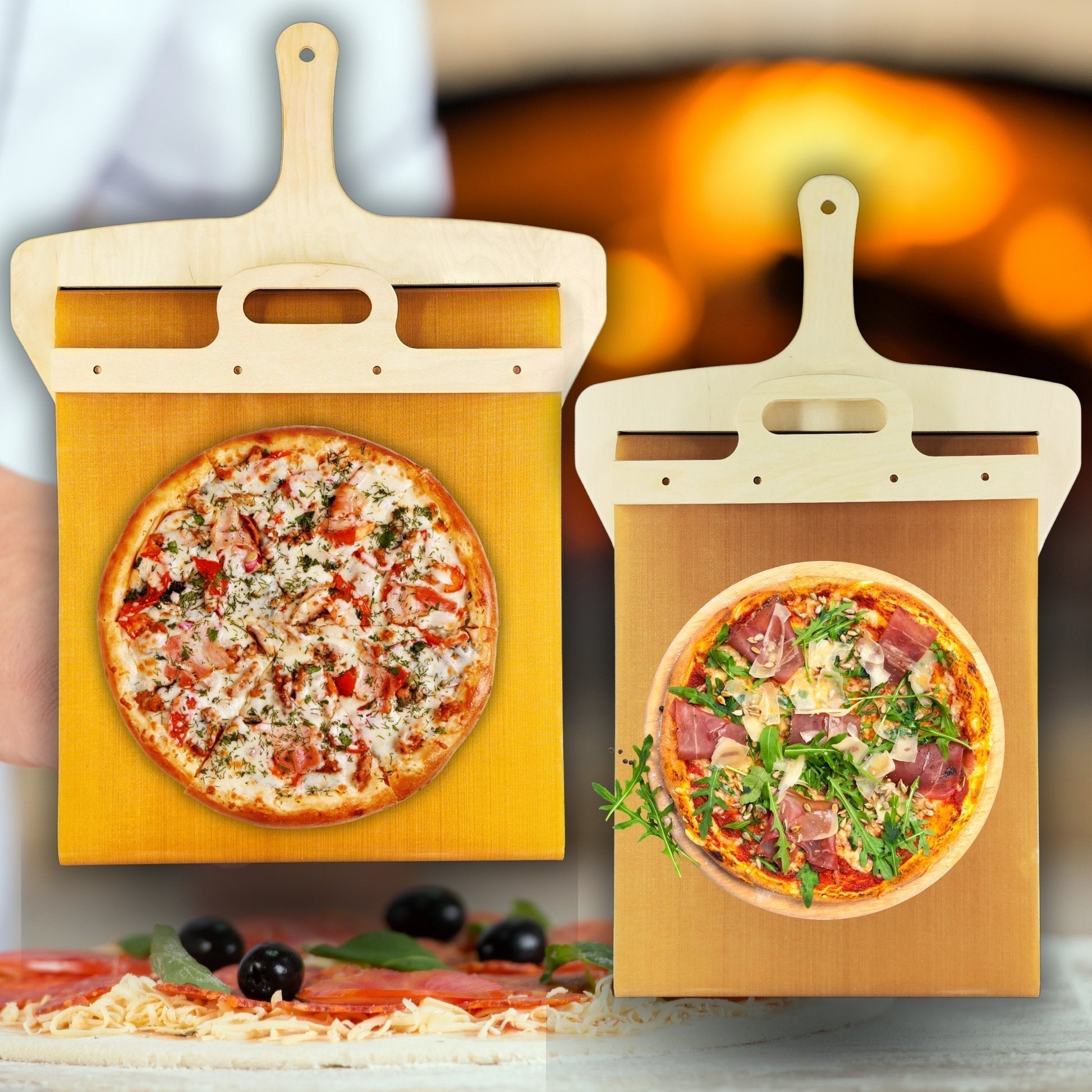 VivaGlide™ Pizza Peel — Slide Perfect Pizzas with Confidence and Carefree Style