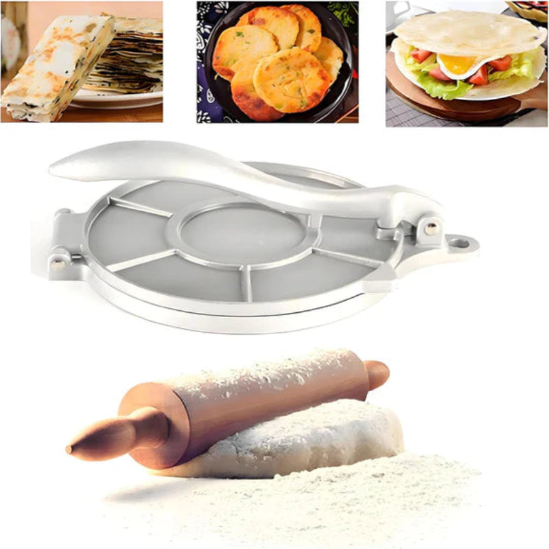 Perfectly Even Tortillas for Bright Enjoyment Moments in Seconds