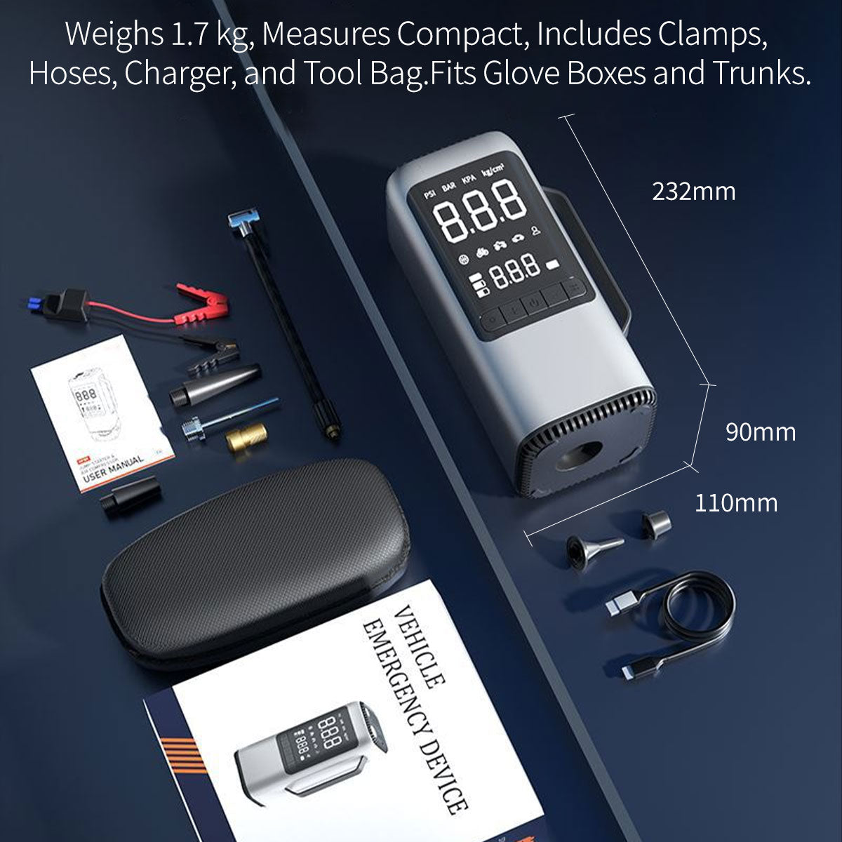 Emergency Tool Kit for Cars – 9 Essential Functions
