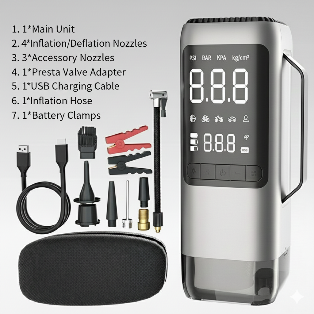 Emergency Tool Kit for Cars – 9 Essential Functions