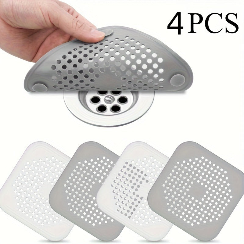 Silicone Drain Filter Set of 4