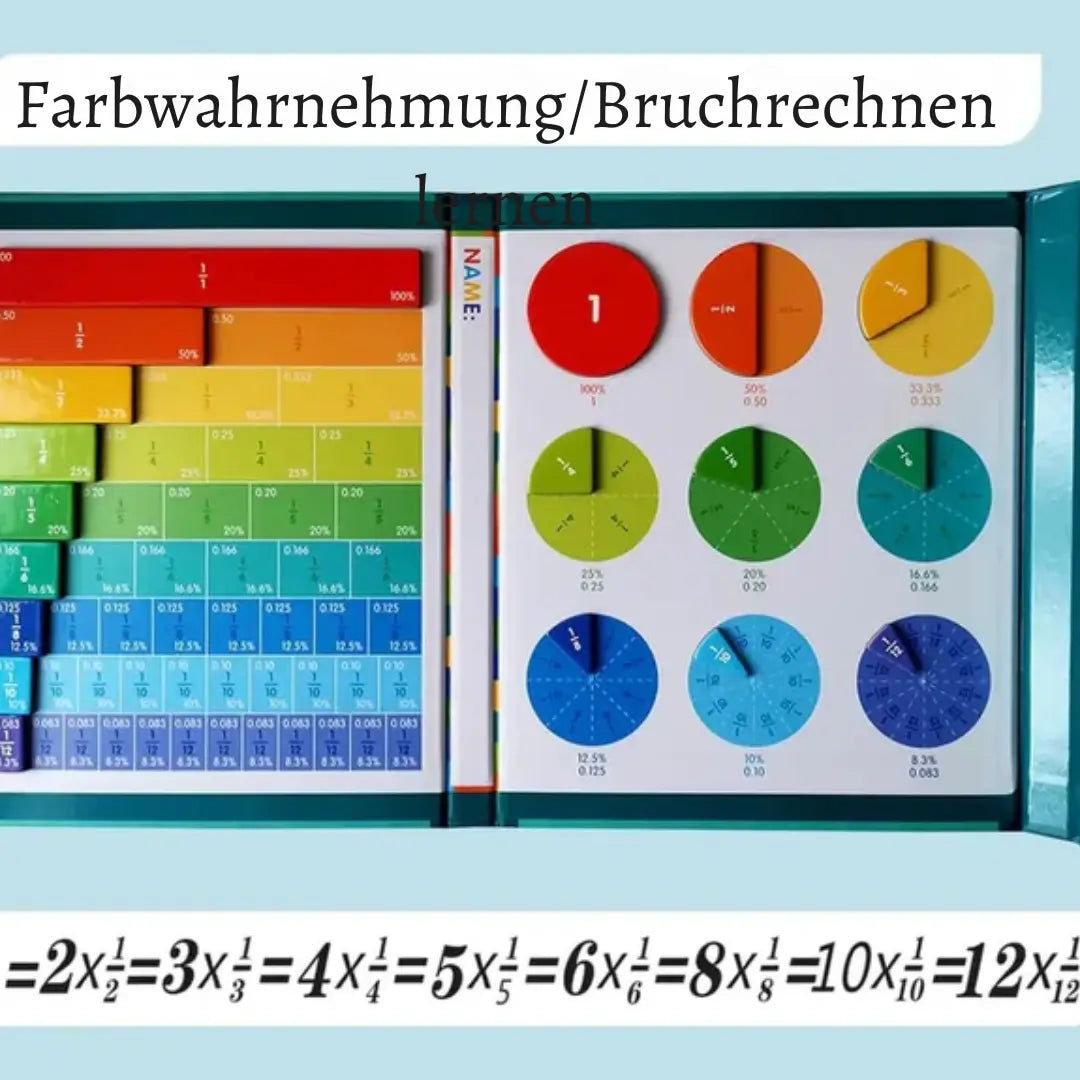 Magnetic Math Kit: Learning Math Set for Kids (Ages 6 and Up)