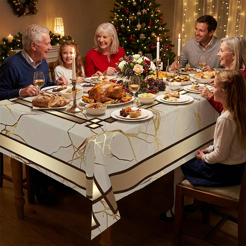 Marble Table Cover – Flawless Protection for Carefree Moments