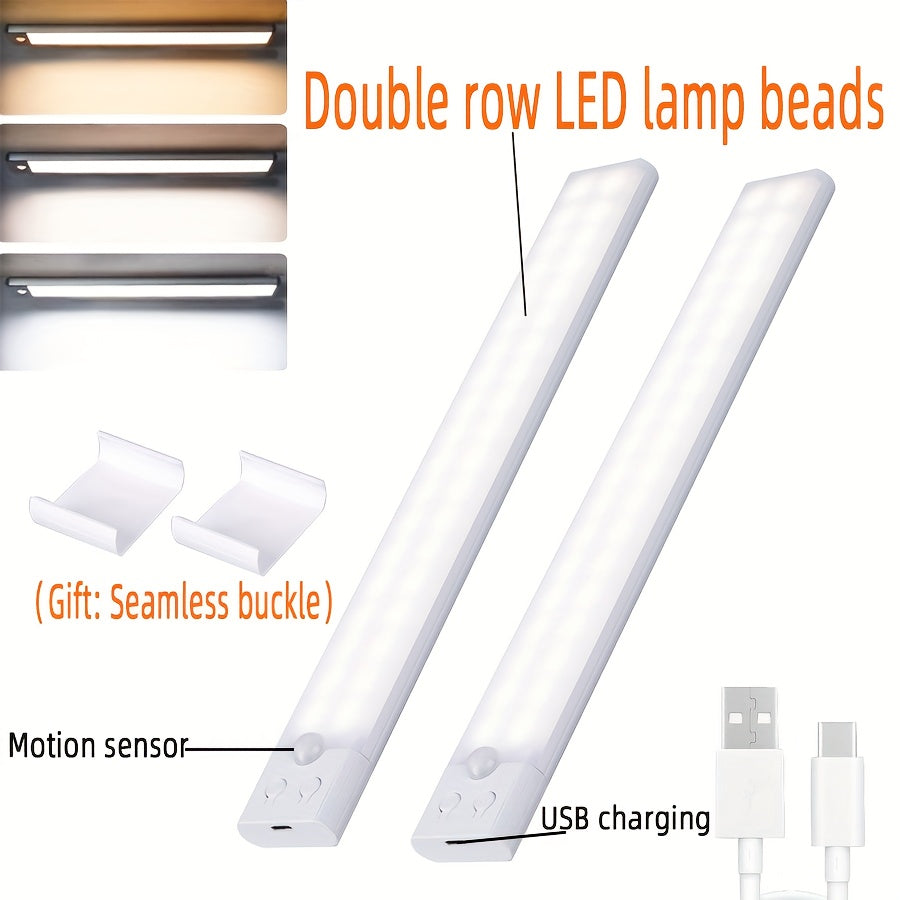 2-Pack LED Under-Cabinet Light with Motion Sensor