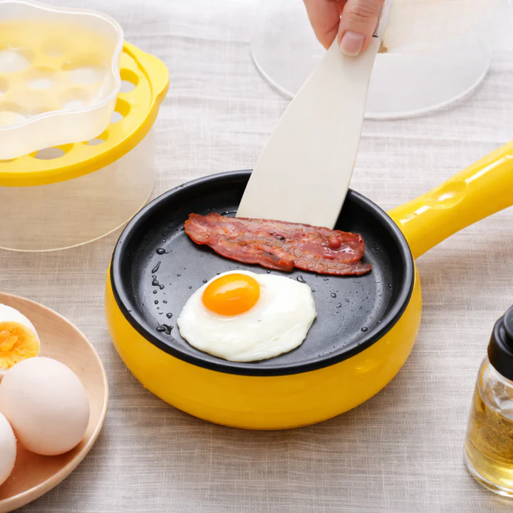 Electric Compact Frying Pan | Non-Stick | Auto Shut-Off | MiniChef