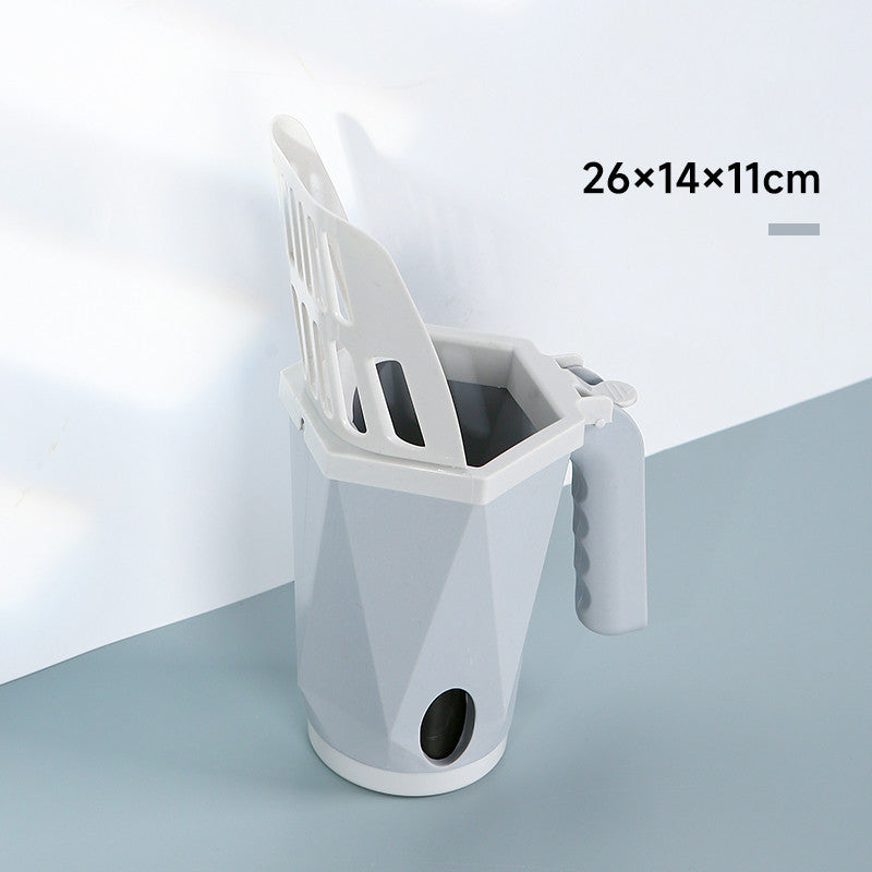 Cat Litter Cleaner with Bag Holder