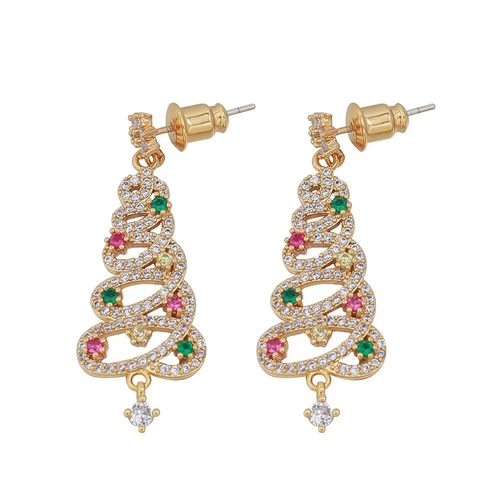 LumaBelle™ Christmas Earrings — Shine Bright All Season with Featherlight Festive Glam