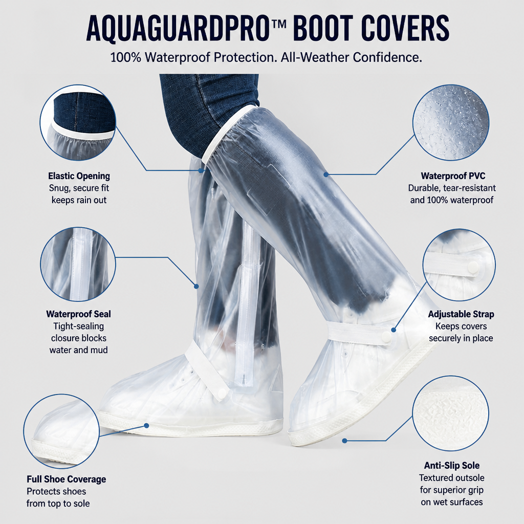 AquaGuardPro™ — Command Every Storm with Dry, Confident Steps